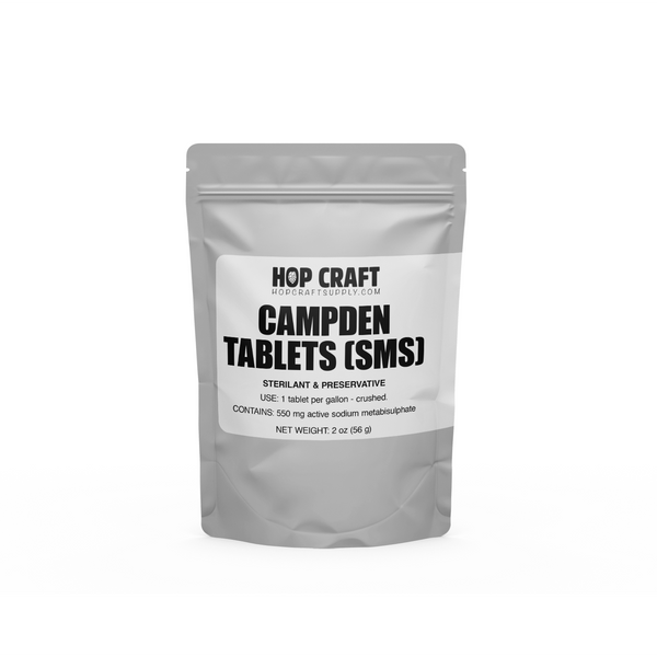 Campden Tablets - Sodium Metabisulphite